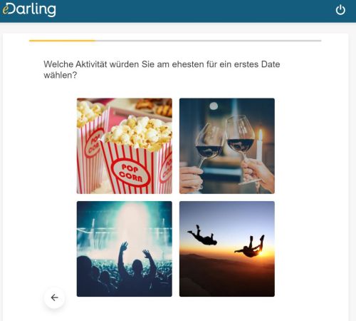 Profilfragen bei eDarling